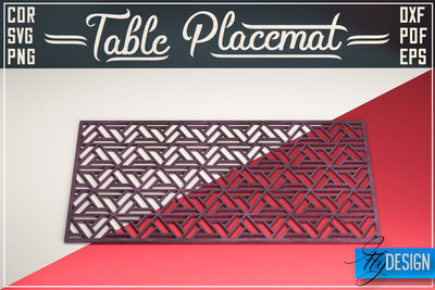 Table Placemat SVG | Table Placemat SVG Design | Home Decoration SVG SVG Fly Design 