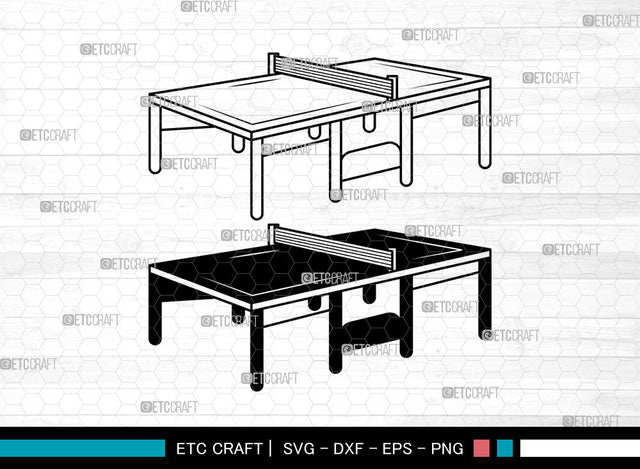 Table Tennis SVG, Table Tennis SVG, Sports Svg, Table Tennis Monogram Frame Svg, Ping Pong Table Svg, Table Tennis Ball Svg, Table Tennis SVG ETC Craft 