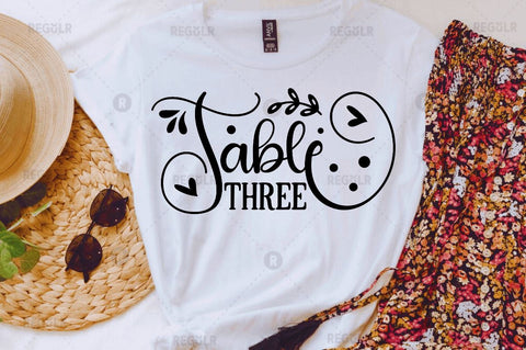 Table Three SVG SVG Regulrcrative 