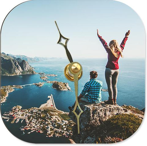 Table Top Clock Sublimation Templates: Unisub Blank Template #1027 SVG Unisub Sublimation 