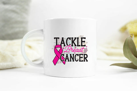 Tackle Breast Cancer | Breast Cancer PNG Sublimation CraftLabSVG 