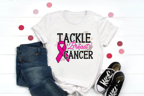 Tackle Breast Cancer | Breast Cancer PNG Sublimation CraftLabSVG 