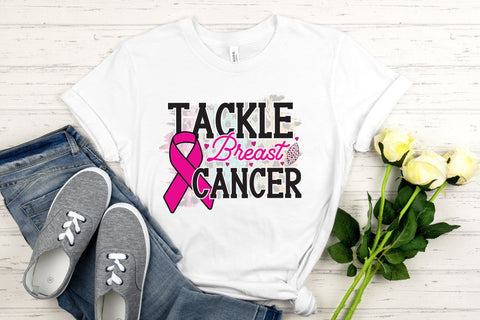 Tackle Breast Cancer | Breast Cancer PNG Sublimation CraftLabSVG 