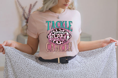 Tackle Breast Cancer PNG Sublimation Sublimation CraftLabSVG 