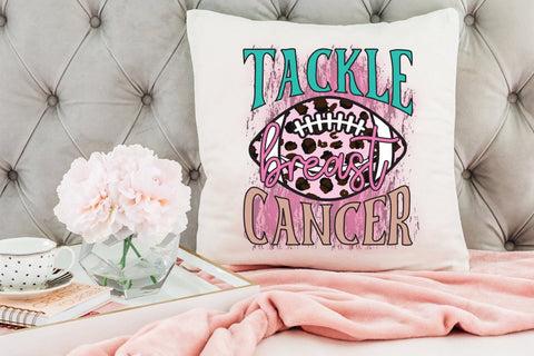 Tackle Breast Cancer PNG Sublimation Sublimation CraftLabSVG 