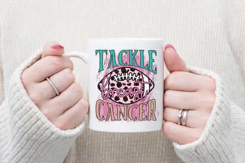 Tackle Breast Cancer PNG Sublimation Sublimation CraftLabSVG 
