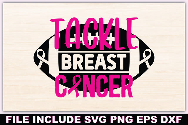 Tackle Breast Cancer SVG Ariyan 