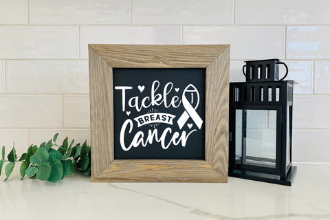 Tackle Breast Cancer SVG - Breast Cancer SVG SVG CraftLabSVG 