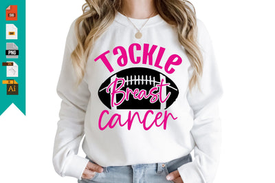 Tackle Breast Cancer SVG Craftlabsvg24 