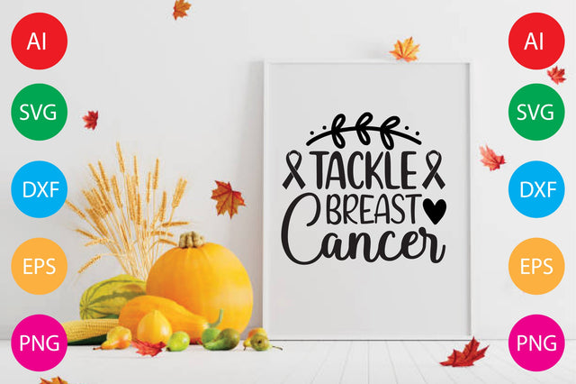 Tackle Breast Cancer SVG CraftlabSvg29 