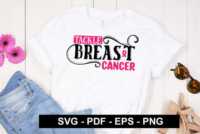 tackle breast cancer SVG SVG CraftingStudio 