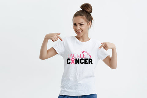 Tackle Cancer SVG, Breast Cancer SVG SVG CraftLabSVG 