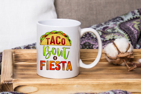 Taco Bout a Fiesta Sublimation PNG SVG futivesvg 