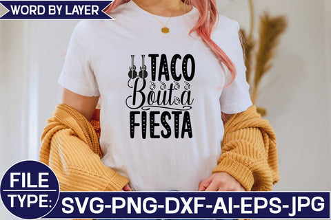 Taco Bout a Fiesta SVG Cut File SVG Studio Innate 