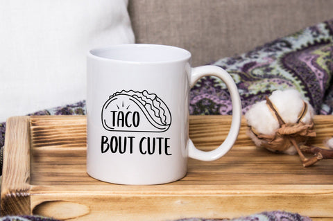 Taco Bout Cute SVG Design SVG futivesvg 