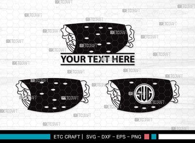 Taco Monogram SVG | Mexican Food Svg | Taco Tuesday Svg | Tacos Svg | Taco Clipart SVG ETC Craft 