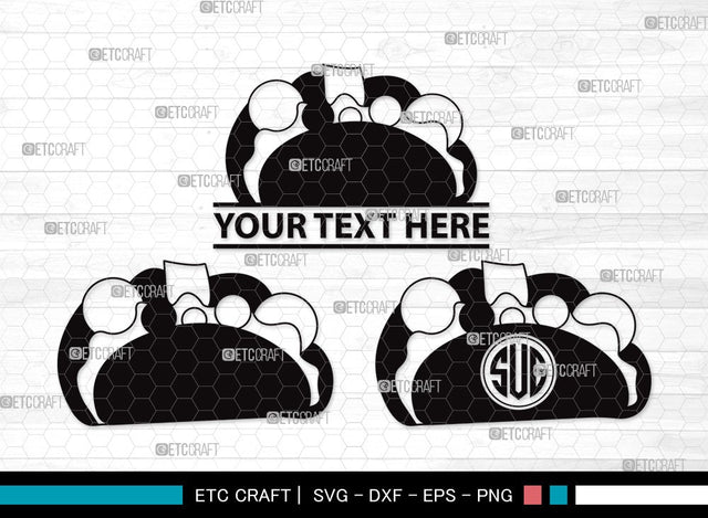 Taco Monogram SVG | Mexican Food Svg | Taco Tuesday Svg | Tacos Svg | Taco Clipart SVG ETC Craft 