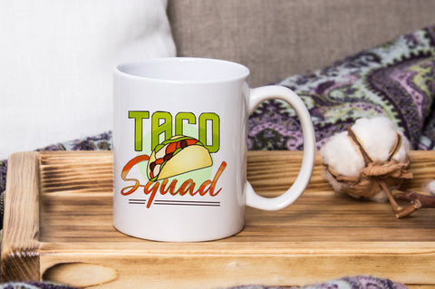 Taco Squad Sublimation PNG SVG futivesvg 
