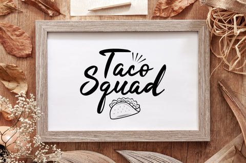 Taco Squad SVG Design SVG futivesvg 