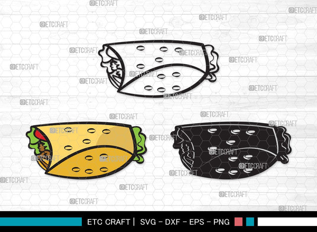 Taco SVG | Mexican Food Svg | Taco Tuesday Svg | Tacos Svg | Taco Clipart SVG ETC Craft 