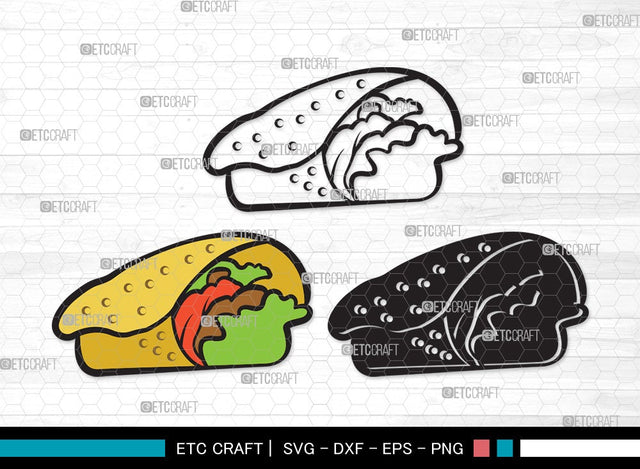 Taco SVG | Mexican Food Svg | Taco Tuesday Svg | Tacos Svg | Taco Clipart SVG ETC Craft 