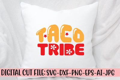 Taco Tribe Retro SVG SVG Syaman 