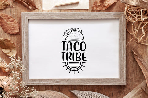 Taco Tribe SVG Design SVG futivesvg 