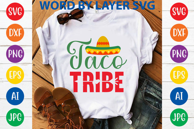 Taco Tribe SVG Design SVG Rafiqul20606 