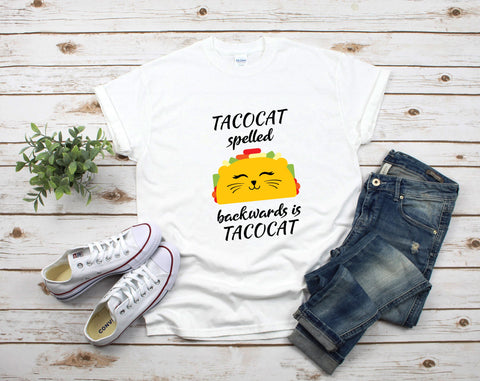 Tacocat SVG, Tacocat Spelled Backwards Is Tacocat SVG SVG HappyDesignStudio 