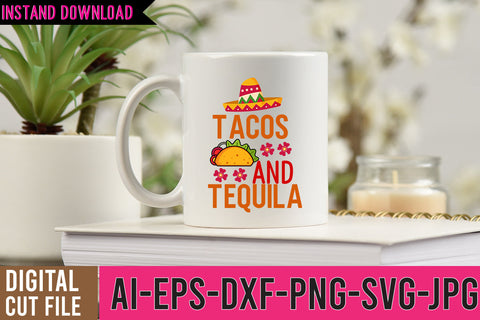 Tacos And Tequila SVG Cut File SVG BlackCatsMedia 