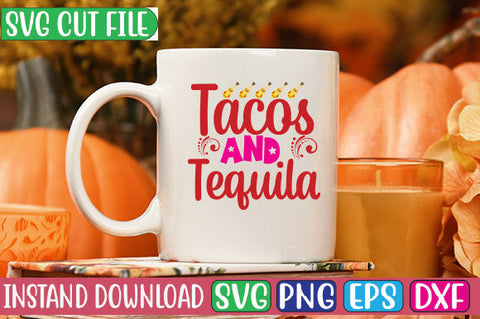 Tacos and Tequila SVG Cut File SVG Studio Innate 