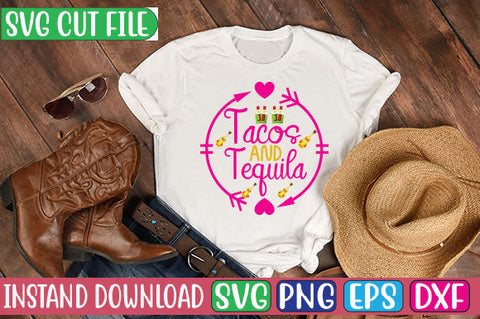 Tacos and Tequila SVG Cut File SVG Studio Innate 