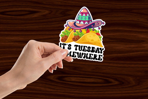 Tacos Lovers Sticker Bundle Sublimation Rupkotha 