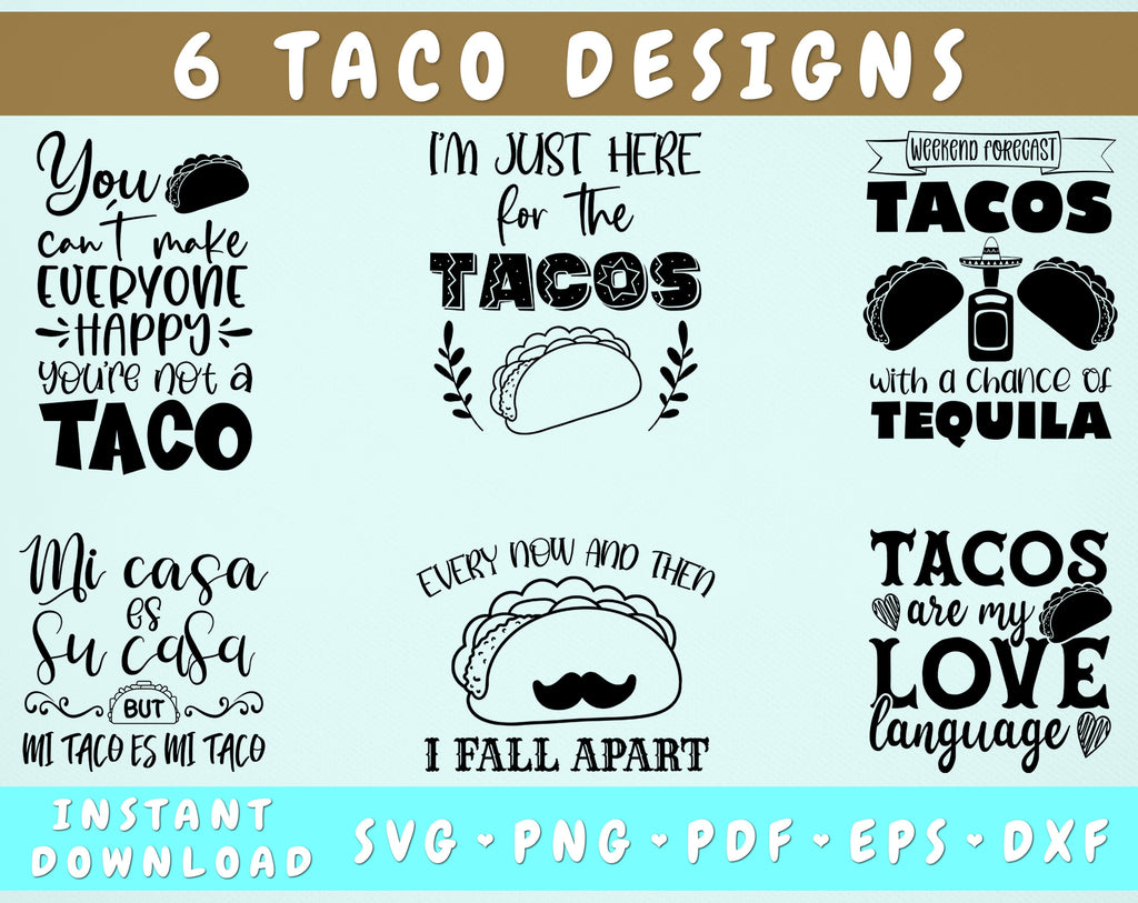 tacos-svg-bundle-6-designs-taco-quotes-svg-tacos-shirt-svg-taco