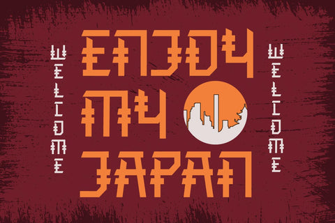 TADASHI Faux Japanese Font Font twinletter 