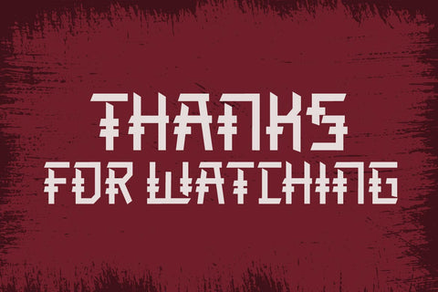 TADASHI Faux Japanese Font Font twinletter 