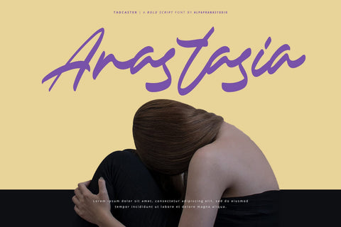 Tadcaster - Bold Script Font Font Alpaprana Studio 