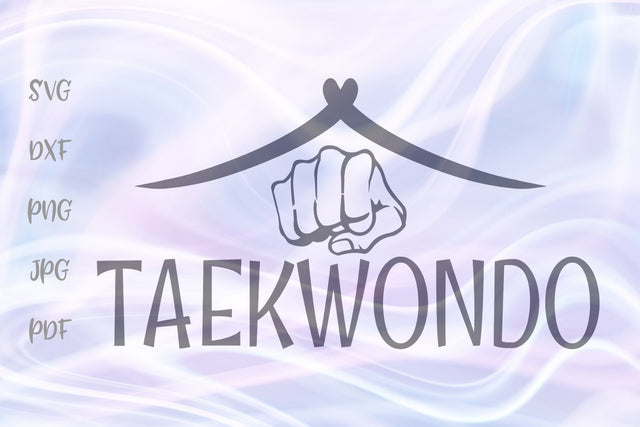 Taekwondo Sign SVG, PNG, DXF, PDF, JPG SVG Digitals by Hanna 