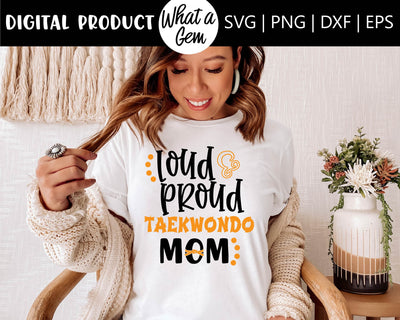 Taekwondo SVG | Taekwondo Mom SVG | Taekwondo Mom gift | Martial Arts Shirt Design | Karate SVG | Karate Kid | Sports svg | Mothers Day Gift SVG What A Gem SVG 
