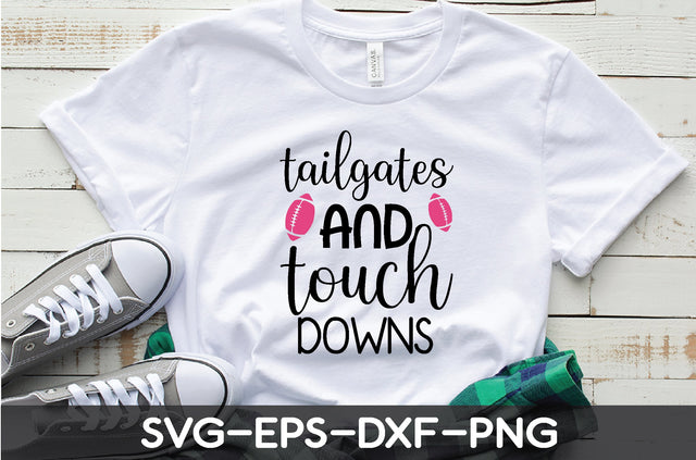tailgates and touch downs svg SVG md faruk hossain 