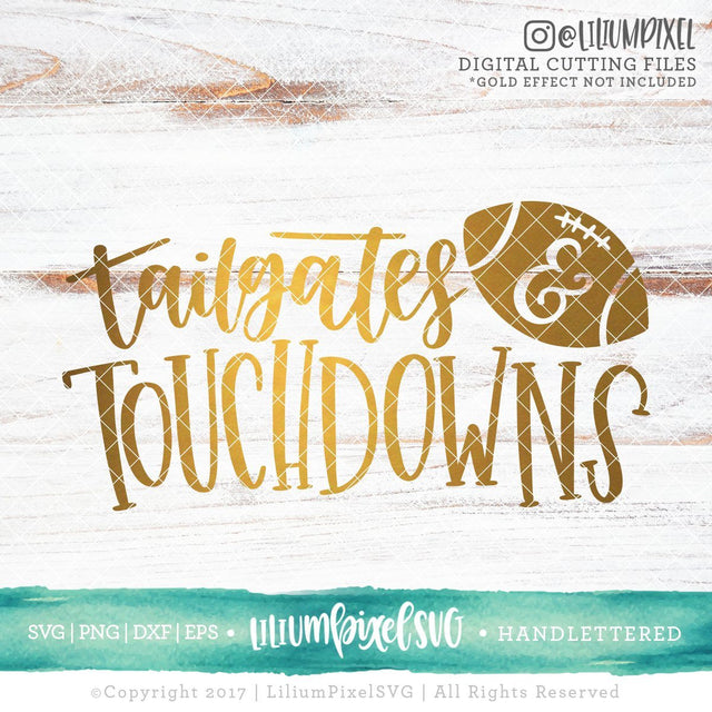 Tailgates and Touchdowns SVG Lilium Pixel SVG 