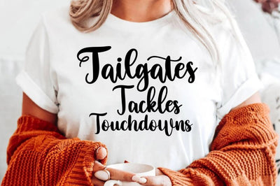 Tailgates Tackles Touchdowns SVG orpitasn 