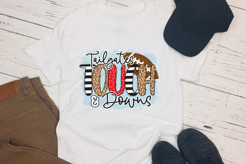 Tailgates Touch & Downs, Football PNG Sublimation Sublimation CraftLabSVG 