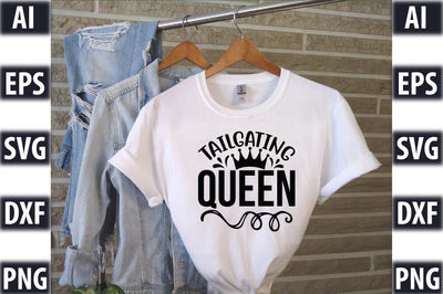 Tailgating queen SVG SVGista 