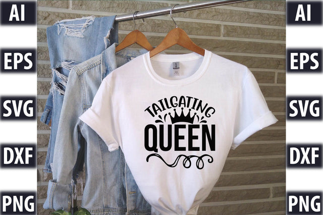 Tailgating queen SVG SVGista 
