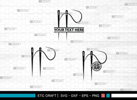 Tailoring Elements Monogram, Tailoring Elements Silhouette, Tailoring Elements SVG, Sewing Machine Svg, Seamstress Svg, Bobbin Svg, SB00215 SVG ETC Craft 