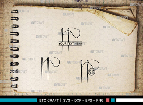 Tailoring Elements Monogram, Tailoring Elements Silhouette, Tailoring Elements SVG, Sewing Machine Svg, Seamstress Svg, Bobbin Svg, SB00215 SVG ETC Craft 