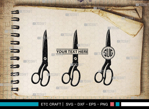 Tailoring Elements Monogram, Tailoring Elements Silhouette, Tailoring Elements SVG, Sewing Machine Svg, Seamstress Svg, Bobbin Svg, SB00215 SVG ETC Craft 