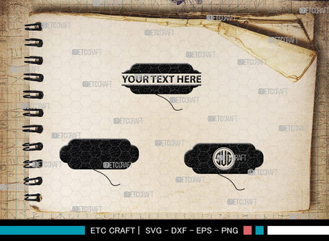 Tailoring Elements Monogram, Tailoring Elements Silhouette, Tailoring Elements SVG, Sewing Machine Svg, Seamstress Svg, Bobbin Svg, SB00215 SVG ETC Craft 