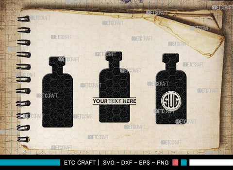 Tailoring Elements Monogram, Tailoring Elements Silhouette, Tailoring Elements SVG, Sewing Machine Svg, Seamstress Svg, Bobbin Svg, SB00215 SVG ETC Craft 